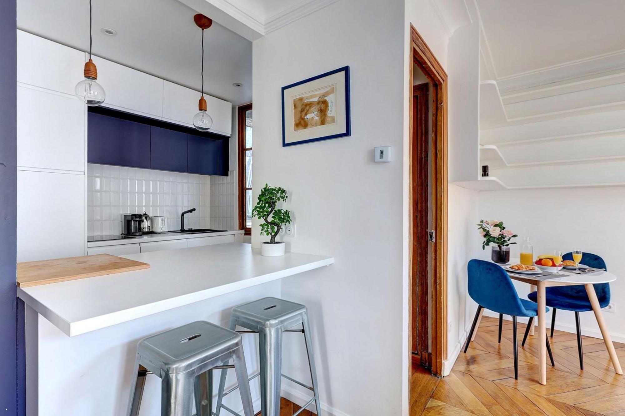 Marais - 1Br Apartment Paris Bagian luar foto