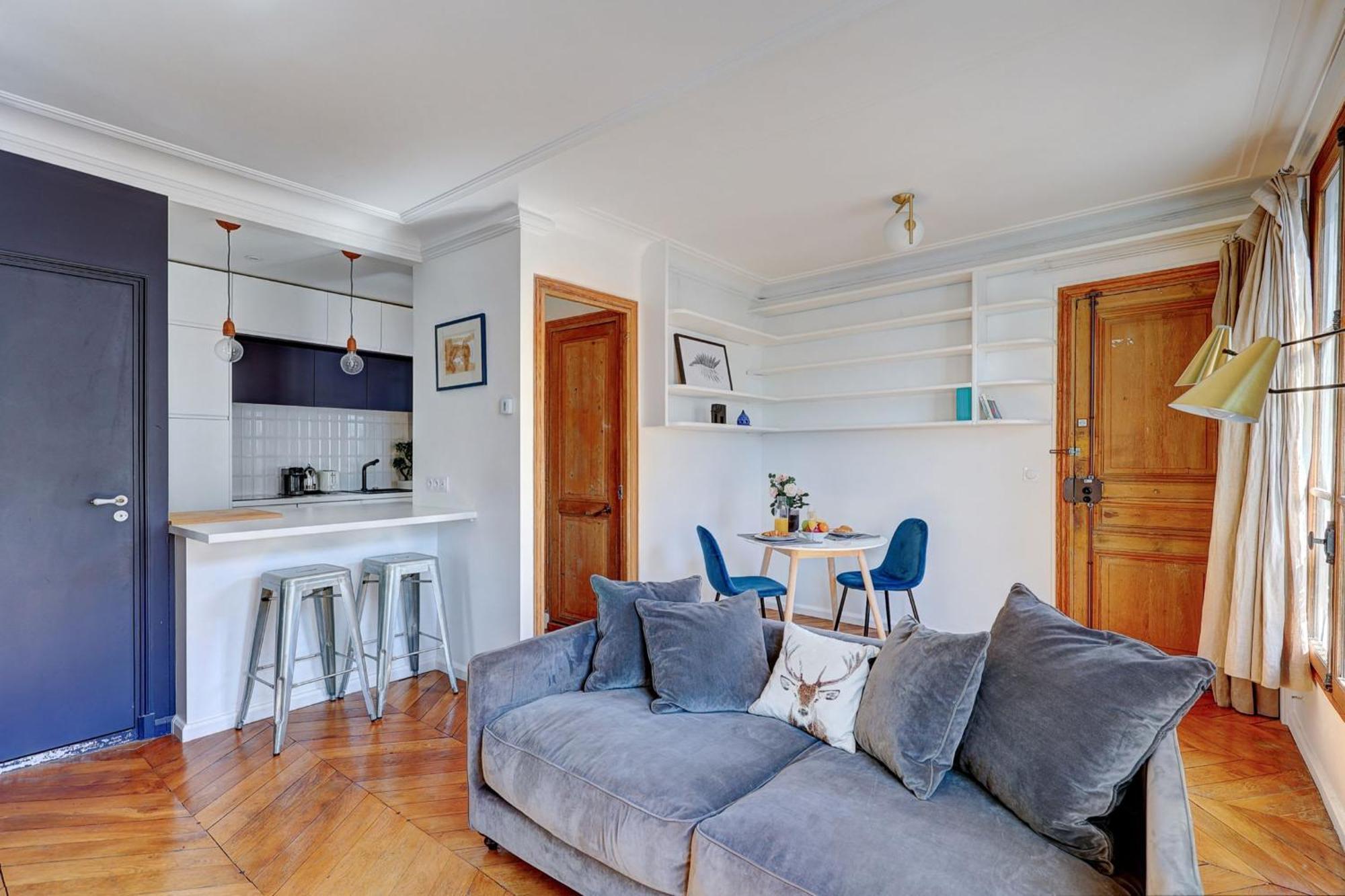 Marais - 1Br Apartment Paris Bagian luar foto