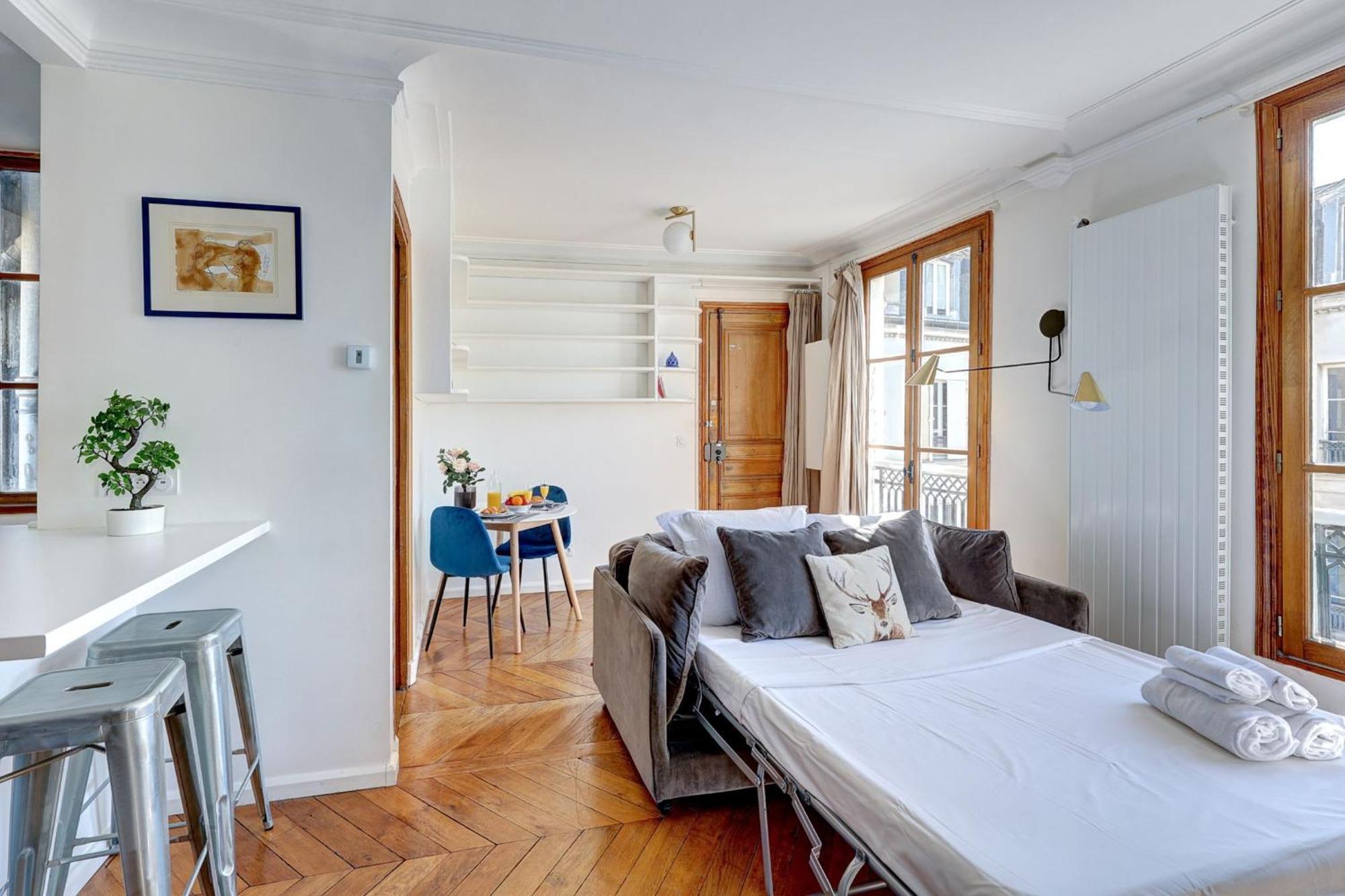 Marais - 1Br Apartment Paris Bagian luar foto