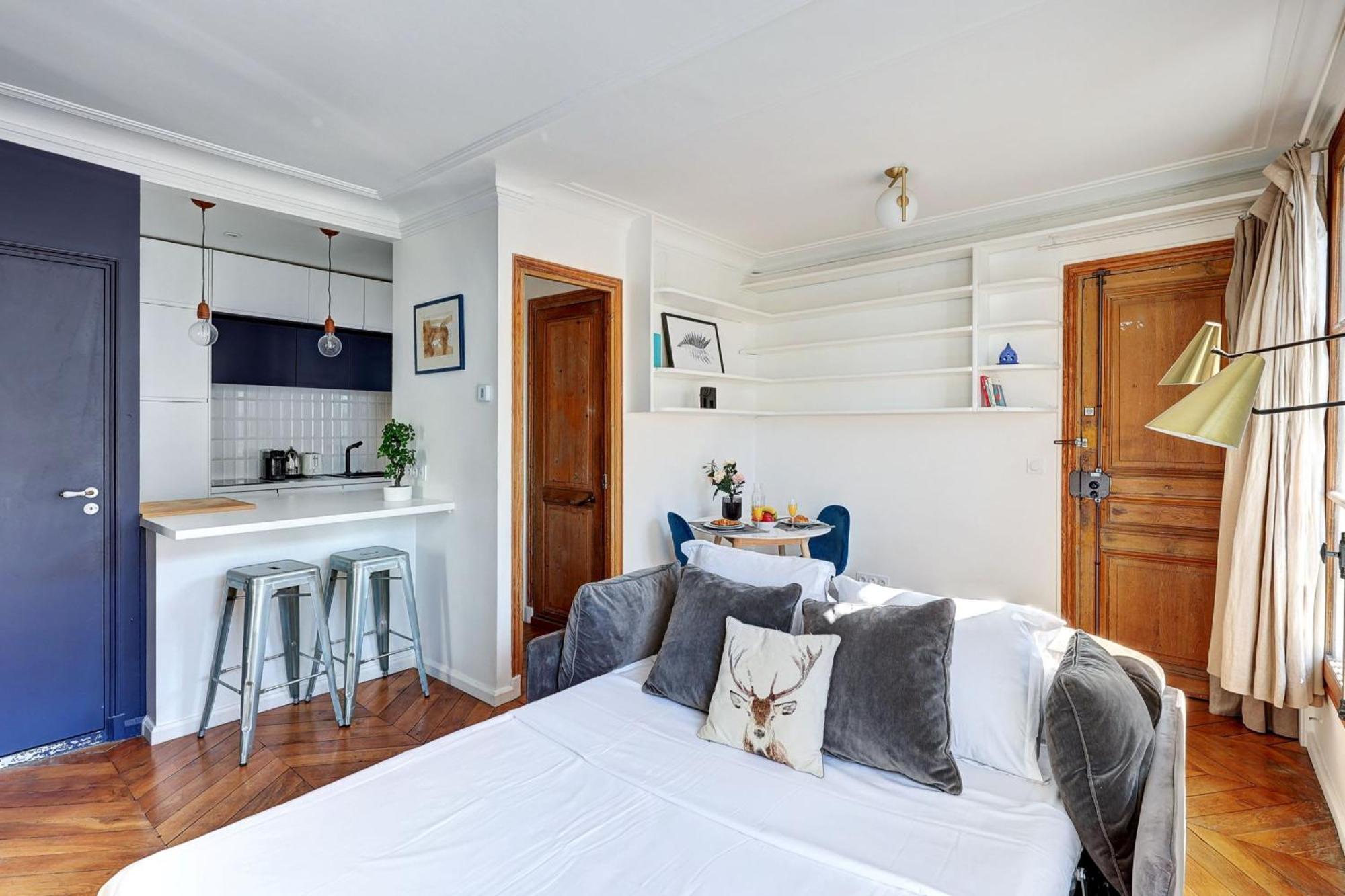 Marais - 1Br Apartment Paris Bagian luar foto