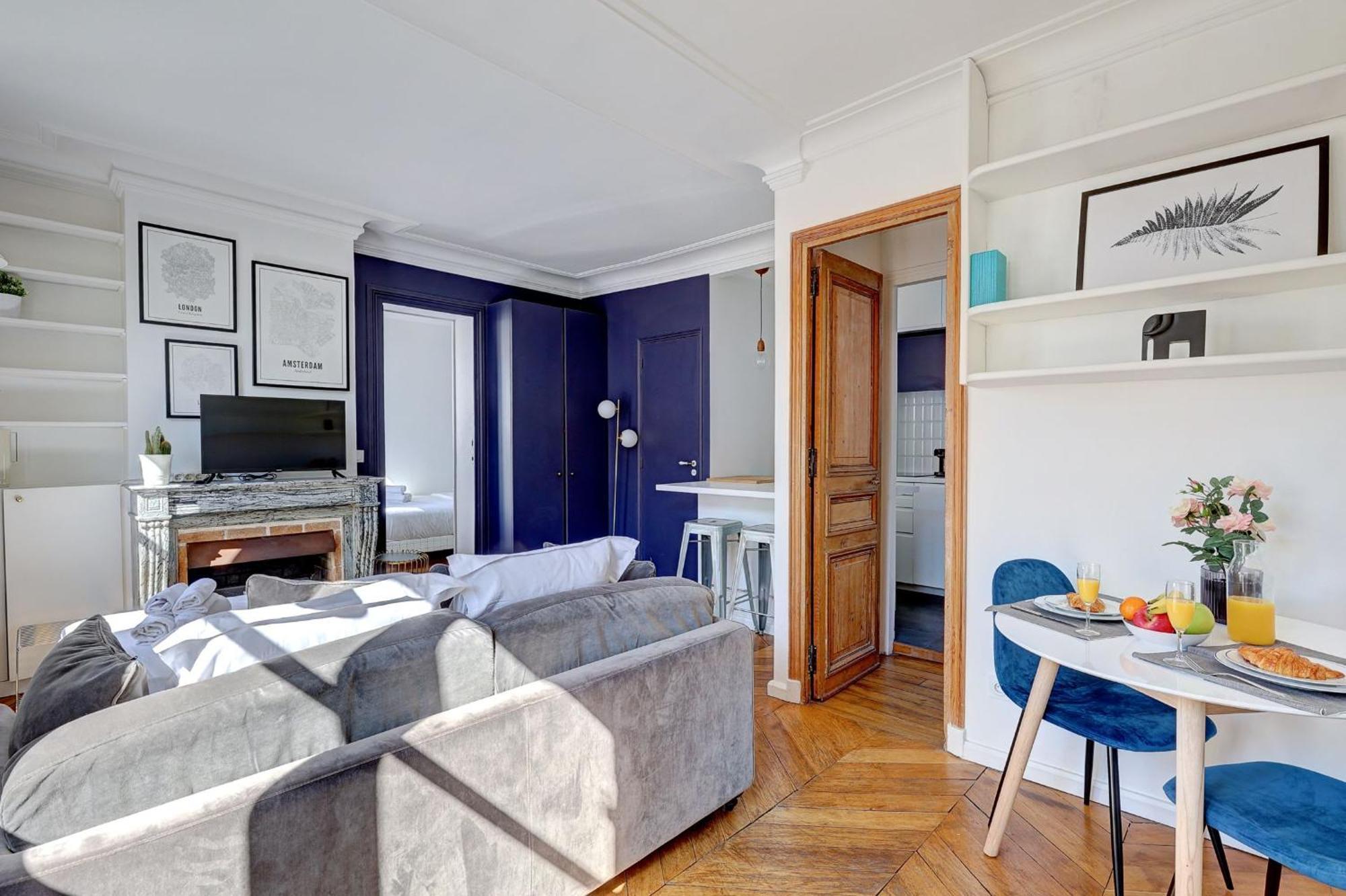 Marais - 1Br Apartment Paris Bagian luar foto