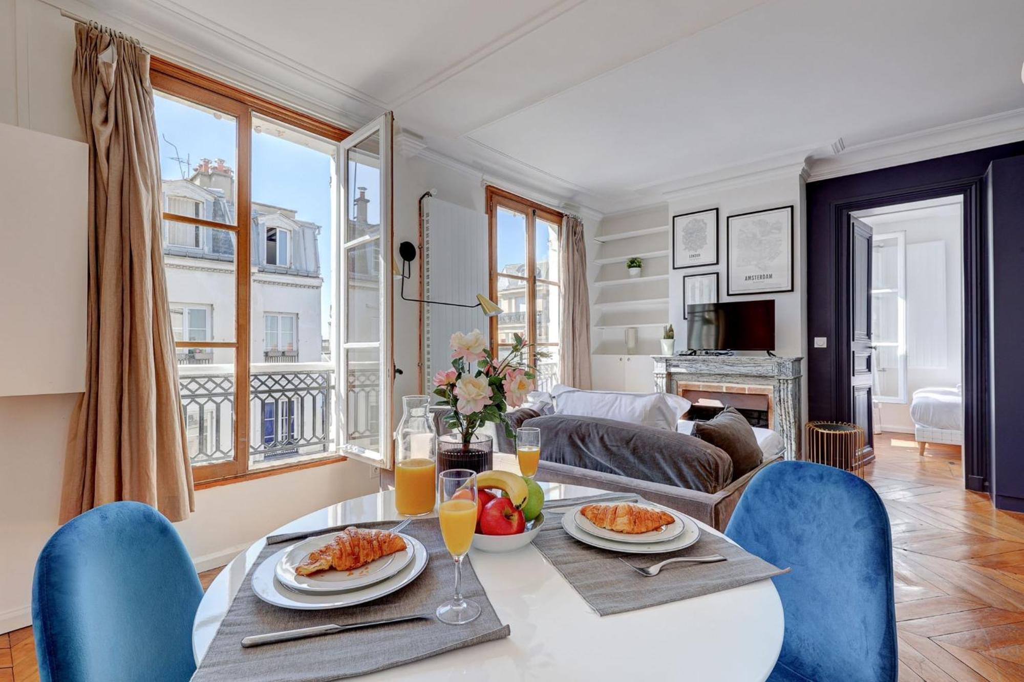 Marais - 1Br Apartment Paris Bagian luar foto